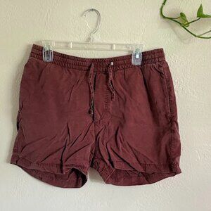 H&M Maroon Shorts (Size M, Maroon)